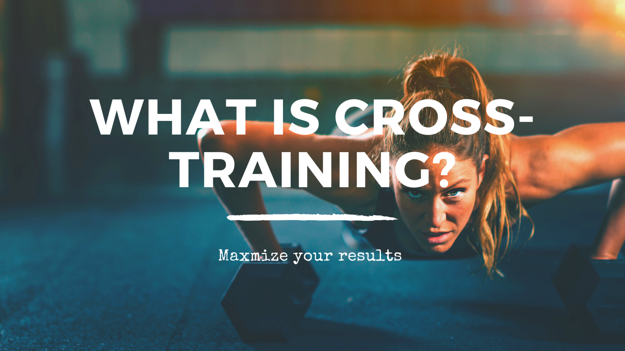 What is cross training?