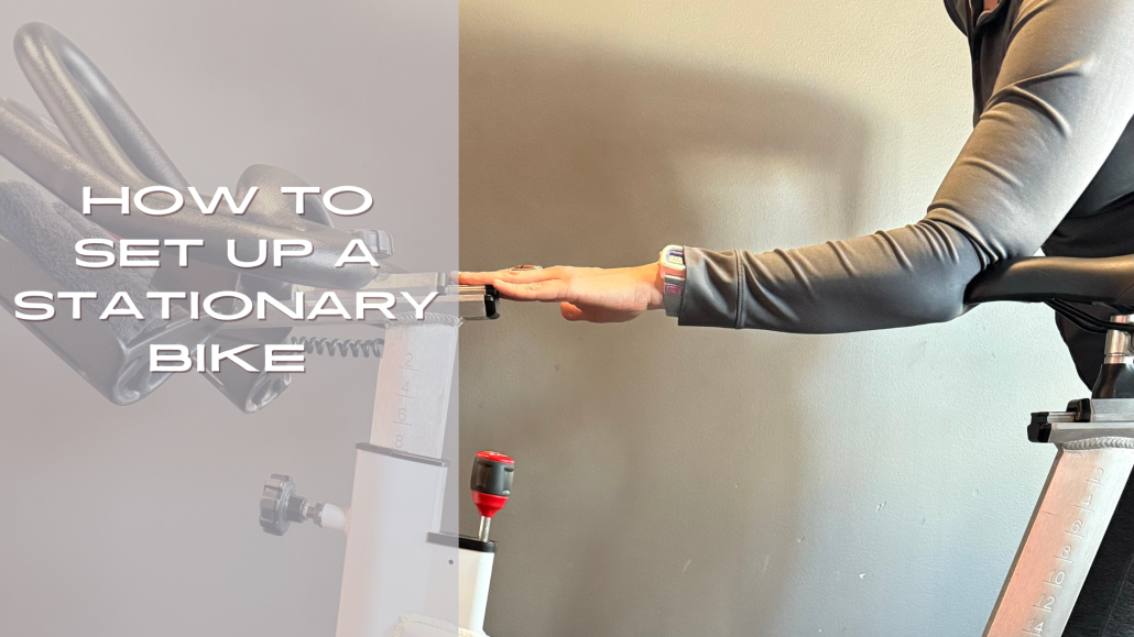 How to set up a stationary bike