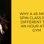 why a 45 minute spin class feels different than an hour at the gym